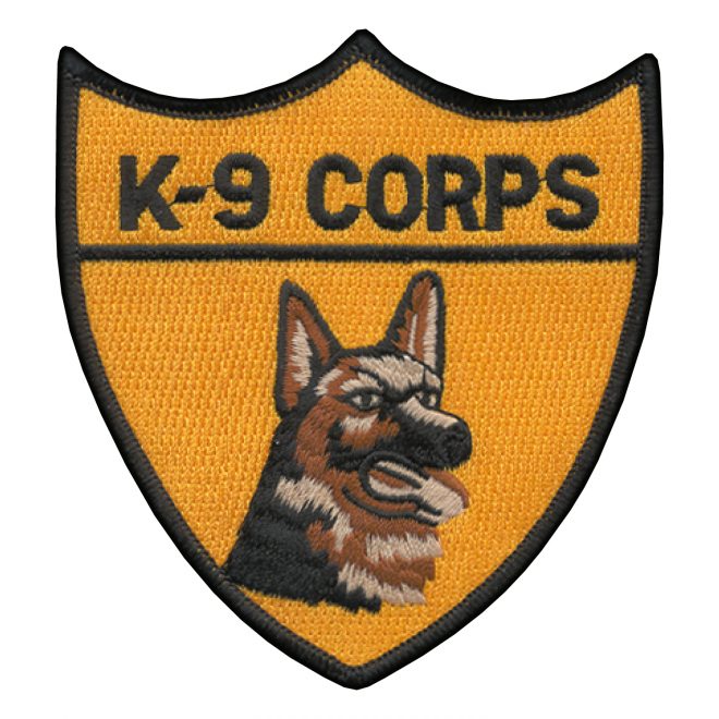 K-9 Unit Emblems Archives - Premier Emblem manufactures emblems ...