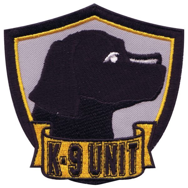 Police K-9 EMB - Black Lab