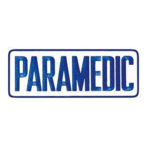 Paramedic Patch + Sticker