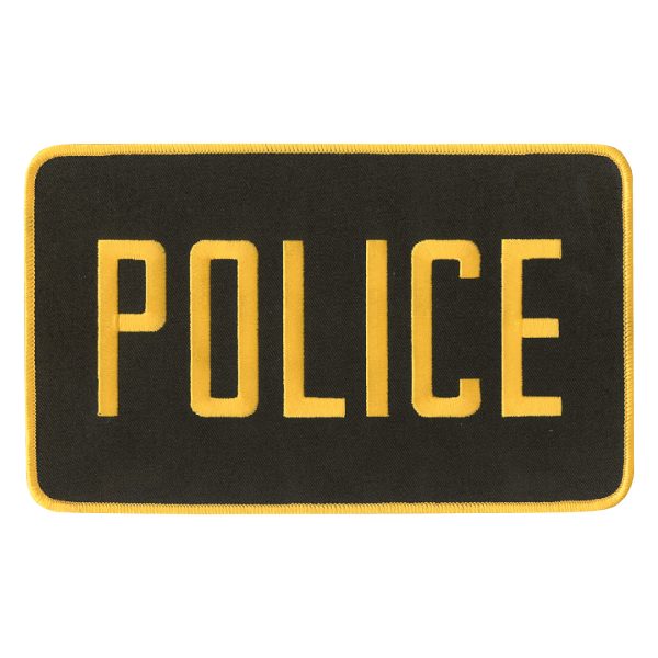 5"X 9" Police Patch