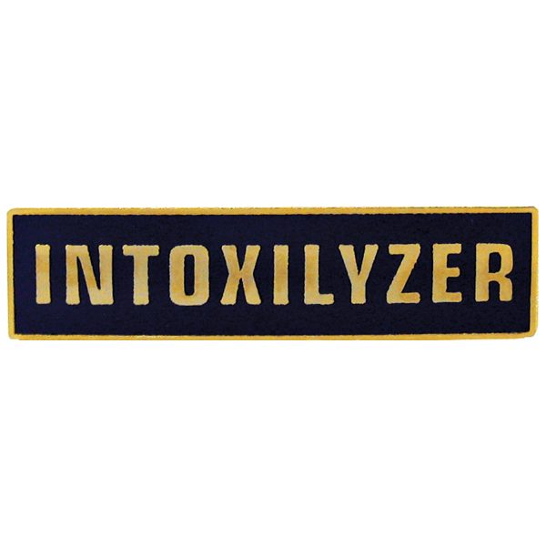 INTOXILYZER - 1 3/8 x 3/8