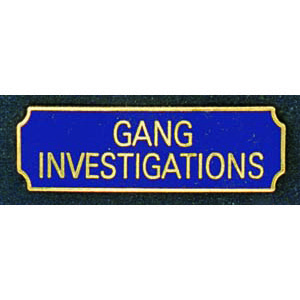 Gang Investigations