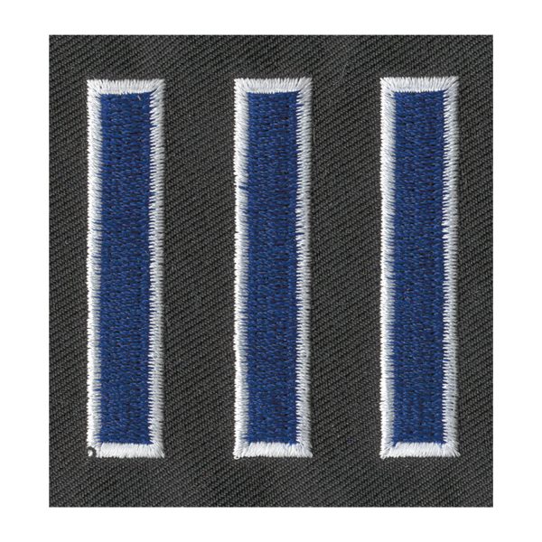 1/2" X 2" Deluxe Straight Hash Mark Twill On Strip