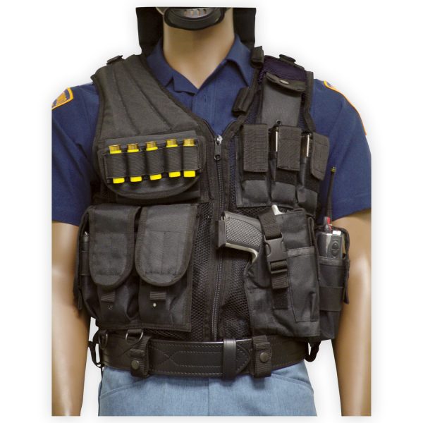 Cross Draw Tactical Vest Style # PTE-059